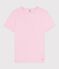 T-shirt a maniche corte in cotone tinta unita donna rosa MARQUISE