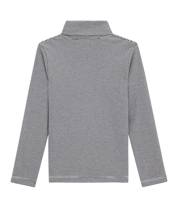 Dolcevita per bambino blu/bianco