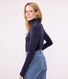 T-shirt Iconica a lupetto in cotone donna