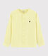 Camicia a manica rimboccabile in lino bambino