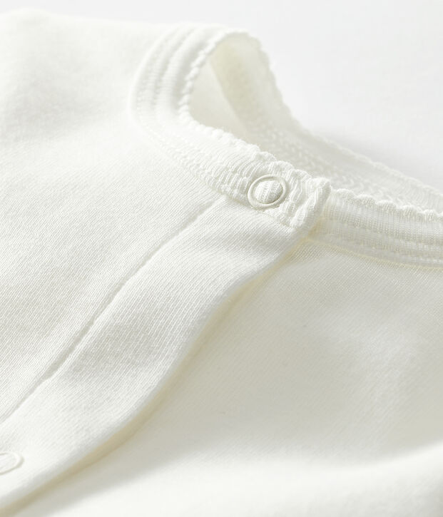 Cardigan leggero beb&egrave; femmina bianco