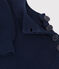 Maglione a costa inglese in cotone donna blu SMOKING
