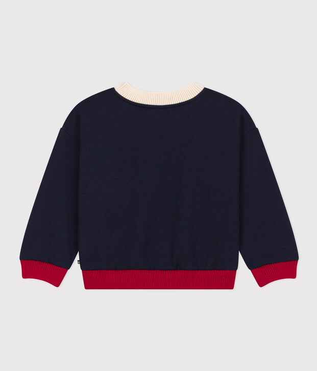Felpa in molleton stampato bambino unisex SMOKING