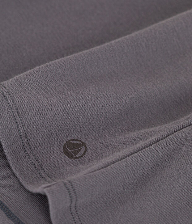 T-shirt L'ICONIQUE girocollo in cotone Donna grigio
