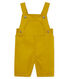 Salopette corta bambino in twill