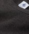 T-shirt L'ICONIQUE girocollo in cotone bio donna grigio CITY CHINE