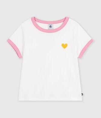 T-shirt a maniche corte tinta unita bambino
