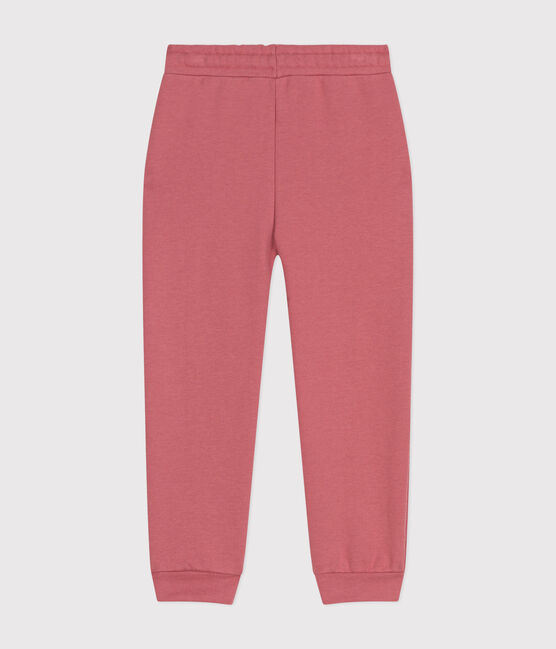 Pantaloni da jogging in molleton bambina rosa ROSEWOOD
