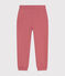 Pantaloni da jogging in molleton bambina rosa ROSEWOOD