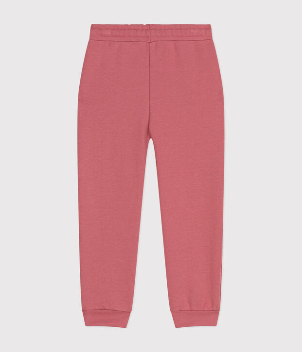 Pantaloni da jogging in molleton bambina rosa