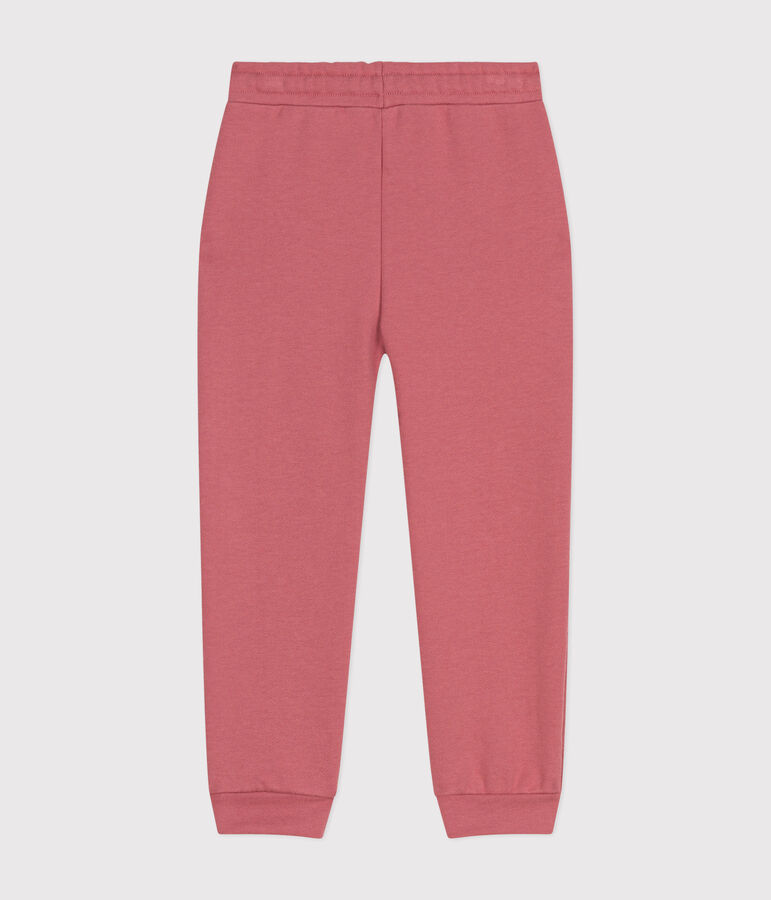 Pantaloni da jogging in molleton bambina rosa ROSEWOOD