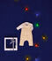 Set completo di salopette e body in cotone per neonato giallo AVALANCHE/bianco DAISY