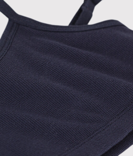 Brassière donna in cotone elastam blu SMOKING