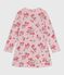 Camicia da notte in cotone con stampa a fiori bambina rosa JOLI/bianco MULTICO