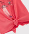 T-shirt a maniche corte in cotone bambina GROSEILLER