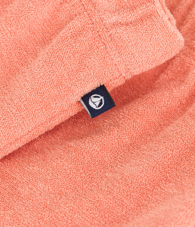 Shorts in spugna di cotone neonato arancione
