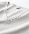 T-shirt L'ICONIQUE scollo a V in cotone Donna grigio BELUGA CHINE