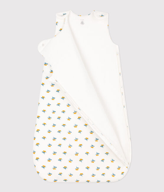 Sacco nanna a fiori in cotone TOG 2 bianco MARSHMALLOW/bianco MULTICO
