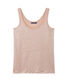 Canotta donna in lino laccato