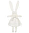 Doudou coniglietto raffinato bianco MARSHMALLOW