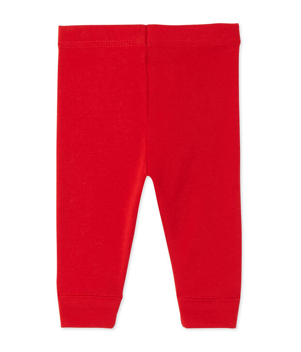 Leggings per beb&egrave; femmina rosso