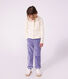 Cardigan in cotone a fiori bambina