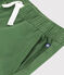 Pantaloni in cotone bambino verde PALMERAIE
