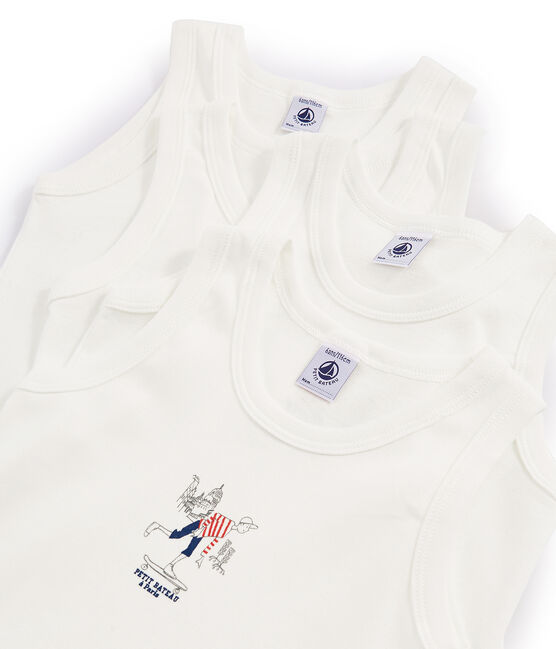Pochette a sorpresa di 4 canottiere bambino variante 1