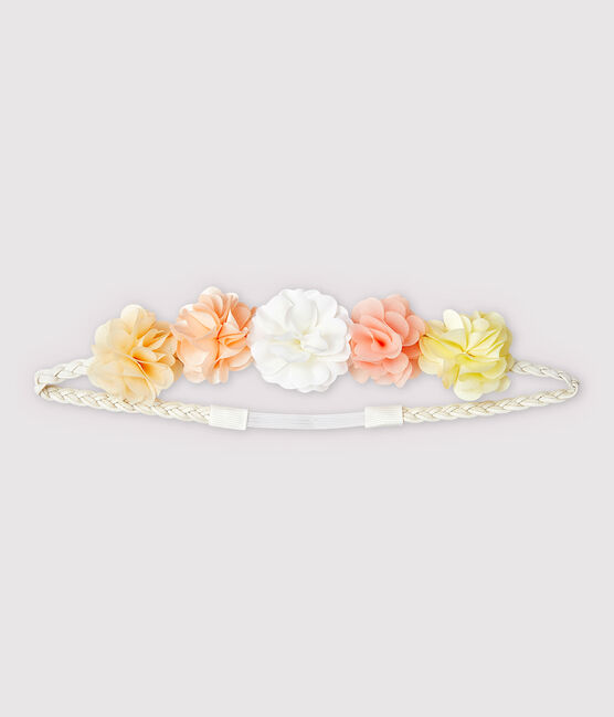 Coroncina di fiori bebè femmina variante 1