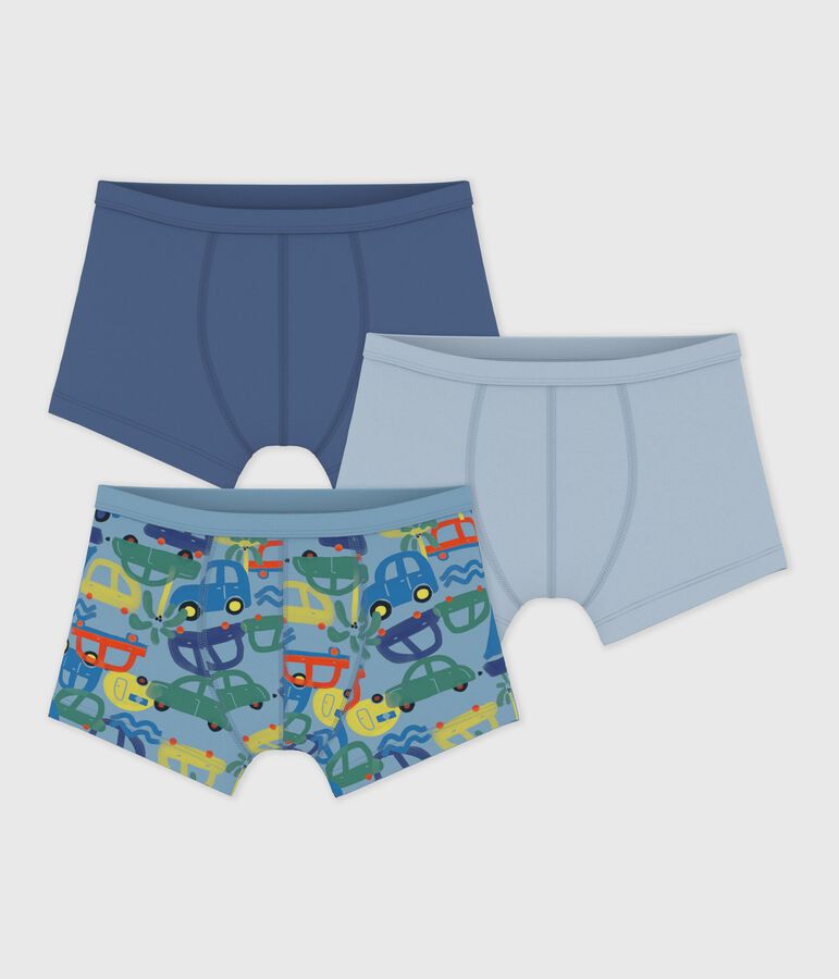 Set di boxer in cotone con stampa in vita bambino variante 1