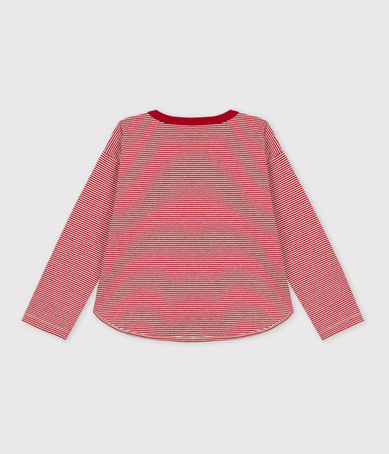 T-shirt bambino a maniche lunghe in tubique STOP/ MONTELIMAR