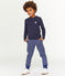 Pantalone in maglia da bambino blu SMOKING/bianco MARSHMALLOW