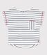 T-shirt a maniche corte in cotone bambina