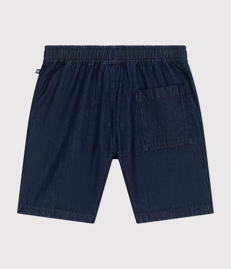 Short in denim leggero bambina blu DENIM