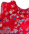Robe bébé fille imprimée rosso PEPS/bianco MULTICO