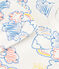 Pigiama short fantasia arcobaleno in cotone bambino bianco MARSHMALLOW/bianco MULTICO
