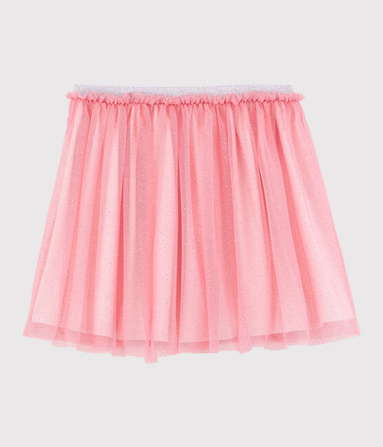 Gonna in tulle con paillettes bambina rosa GRETEL/grigio ARGENT