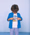 T-shirt bambino maniche corte bianco MARSHMALLOW