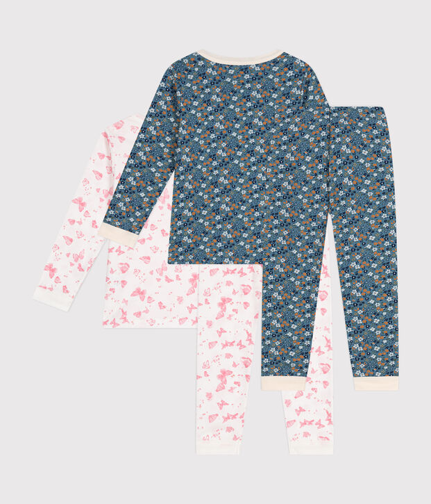 Set di 2 pigiami in cotone bambino multicolore
