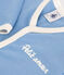 Pigiama in cotone tinta unita neonato blu ALASKA