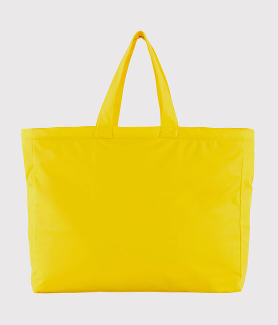 Borsa shopping tinta unita giallo JAUNE