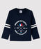 T-shirt bebè maschio blu SMOKING