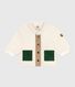 Cappotto con cappuccio imbottito in sherpa neonato