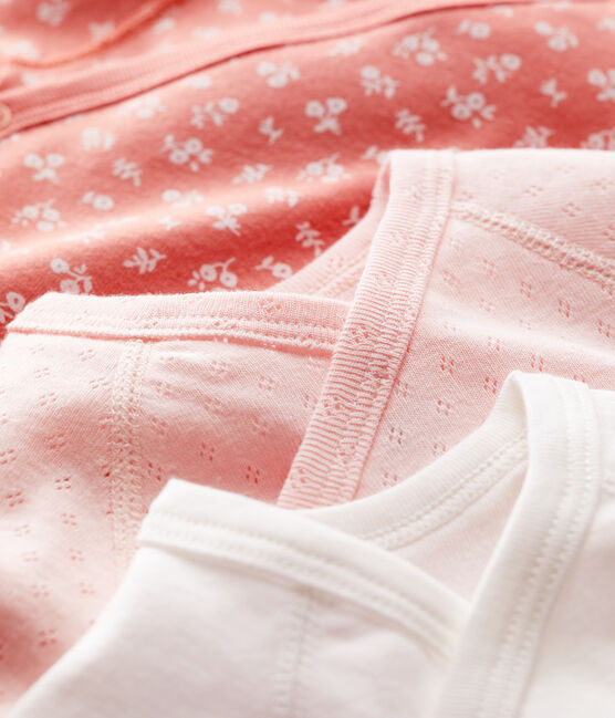 Confezione da 3 body bebè in cotone biologico variante 1