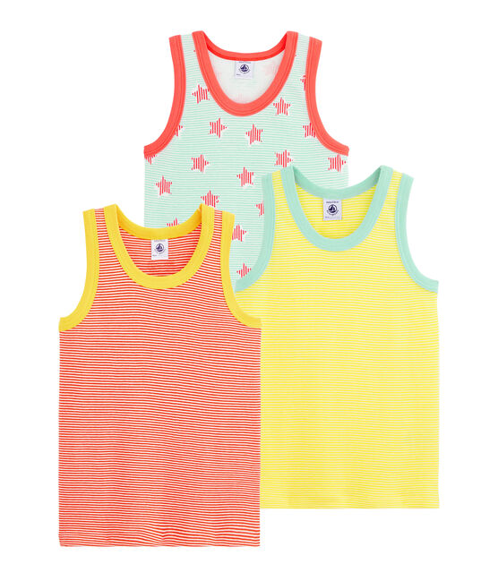 Trio canottiere bambino variante 1