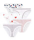 Lotto di 5 culottes per bambina