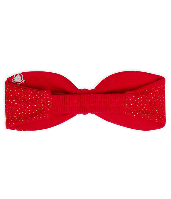Fascia bebè femmina rosso TERKUIT/giallo OR CN