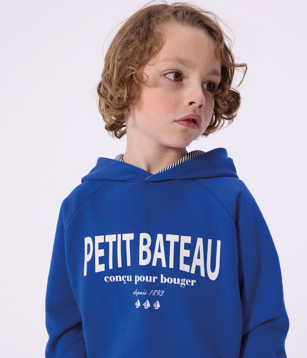 Felpa con cappuccio in cotone bambino PERSE