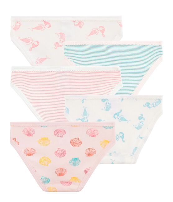 Confezione da 5 slip bambina variante 1
