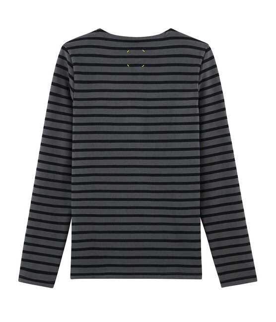 Marinière unisex grigio MAKI/nero BLACK